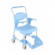 Shower and toilet chair on wheels